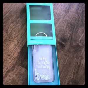 Kate Spade iPhone X wrap case